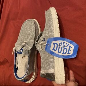 Hey Dude Wendy Sparkle Bow size 5